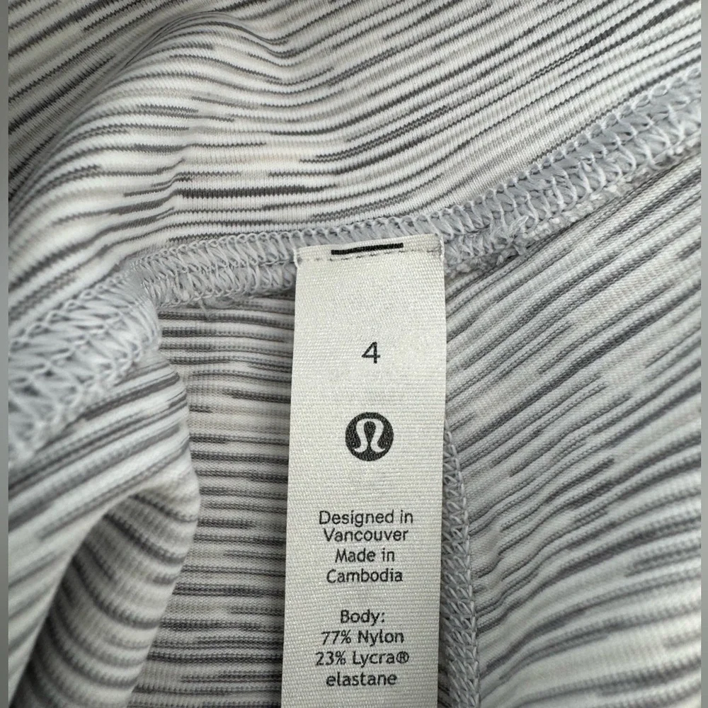 LULULEMON Wunder Under Crop High Rise Roll Down Scallop Luxtreme 23” Leggings